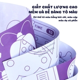 Đồ Chơi Thủ Công Mỹ Thuật 80 Bức Tranh Tô Màu Cho Bé