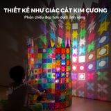 Đồ Chơi Xếp Hình Nam Châm Ánh Sáng Colorful Magnetic Tiles Mideer