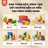 Đất Nặn Gạo Hữu Cơ Không Dính Tay, Dùng Nhiều Lần - Mideer Rice Colour Clay