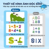 Mideer Letter Magnets - Number Magnets: Bộ Đồ Chơi Giáo Dục Chữ Cái và Số Nam Châm Hoàn Hảo Cho Bé