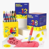 Bút Sáp Màu, Bút Sáp Lụa Hữu Cơ - Mideer Silky Crayon