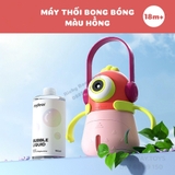 Máy Thổi Bong Bóng Tự Động Kèm Pin Và Dây Đeo Cho Bé - Monster Bubbles Mideer