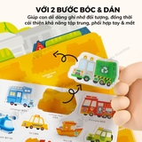 Miếng dán dùng nhiều lần Mideer Reusable Jelly Sticker Set