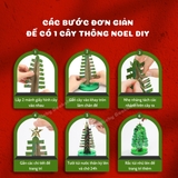 Cây Thông Noel Thần Kì DIY - Mideer Magic Christmas Tree