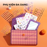 Hình xăm cho bé, dán móng tay phát sáng Mideer Halloween dress up sticker pack