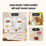 Miếng dán dùng nhiều lần Mideer Reusable Jelly Sticker Set