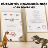 Mô hình khủng long mini cao su mềm Mideer Dinosaur Toys Set jurassic world T-rex spinosaurus