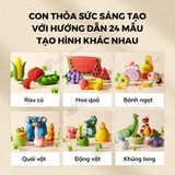 Đất Nặn Gạo Hữu Cơ Không Dính Tay, Dùng Nhiều Lần - Mideer Rice Colour Clay