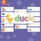 Đồ chơi Giúp Bé Làm Quen Chữ Cái, Tập Đánh Vần - Paico Rainbow Letters