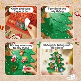 Mideer Christmas Advent Calendar: Cây Thông Vải Nỉ DIY Độc Đáo Cho Bé Yêu Mùa Giáng Sinh