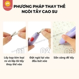 Bộ Họa Cụ, Dụng Cụ Học Tập Tự Động Cao Cấp 4 in 1 - Vẽ, Gọt, Tẩy, Hút Bụi - Mideer Electric Stationery