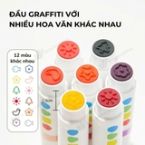 Bút màu dạ nước đầu tròn Mideer Round-tip Washable Marker