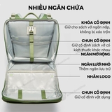 Balo chống gù cho bé tiểu học Mideer 3D Waist Relief Backpack