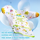 Áo vẽ chống thấm nước cho bé - Mideer Finger Paint Waterproof Coat