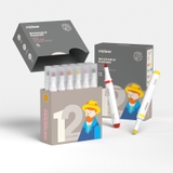 Hộp Bút Dạ Màu Nước An Toàn cho bé Washable Marker MIDEER