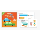 Sách Ehon Song Ngữ Toán Học Đầu Đời Cho Bé Từ 0-3 tuổi: Cùng con học toán (8 cuốn, có quét mã QR)
