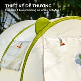 Lều dã ngoại chống thấm nước kèm thảm và ghế cho bé - Mideer Deer Camp Party