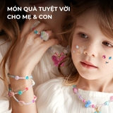 Hộp phụ kiện vòng cổ vòng tay DIY kèm charm Mideer Charm Bracelet Making Kit cho bé gái