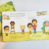 Usborne Lift-the-flap Very First Questions and Answers, sách lật mở khám phá cho bé