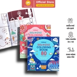 Đồ Chơi Thủ Công Mỹ Thuật 80 Bức Tranh Tô Màu Cho Bé