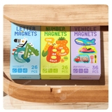 Mideer Letter Magnets - Number Magnets: Bộ Đồ Chơi Giáo Dục Chữ Cái và Số Nam Châm Hoàn Hảo Cho Bé