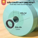 Bộ Họa Cụ, Dụng Cụ Học Tập Tự Động Cao Cấp 4 in 1 - Vẽ, Gọt, Tẩy, Hút Bụi - Mideer Electric Stationery