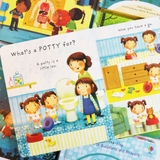 Usborne Lift-the-flap Very First Questions and Answers, sách lật mở khám phá cho bé