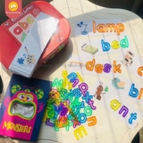 Đồ chơi Giúp Bé Làm Quen Chữ Cái, Tập Đánh Vần - Paico Rainbow Letters
