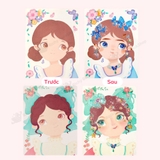 Mideer 3in1 Dress up game set Princess Fantasy Makeup - Bộ trang điểm và thiết kế tổng hợp cho bé