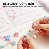 Hộp phụ kiện vòng cổ vòng tay DIY kèm charm Mideer Charm Bracelet Making Kit cho bé gái