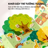 Miếng dán dùng nhiều lần Mideer Reusable Jelly Sticker Set
