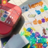 Đồ chơi Giúp Bé Làm Quen Chữ Cái, Tập Đánh Vần - Paico Rainbow Letters