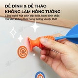 Phi tiêu cao su kèm sticker hồng tâm Mideer Suction Dart, Đồ chơi phi tiêu cho bé
