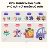 Xếp Hình 8 Cấp Độ MIDEER Puzzle Level Up