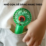Mideer Portable Silence Fan – Quạt Cầm Tay Mini Siêu Êm, An Toàn Cho Bé