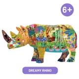 Đồ Chơi Xếp Hình Nghệ Thuật Về Động Vật - Mideer Large animal shaped puzzle