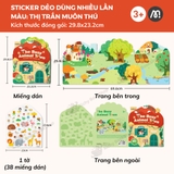 Miếng dán dùng nhiều lần Mideer Reusable Jelly Sticker Set