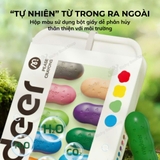 Pease Crayons Mideer - Bộ Sáp Màu Hình Quả Đậu Cho Bé Dễ Cầm Nắm