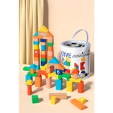 Đồ Chơi Gỗ Thông minh Creative Building Blocks Mideer