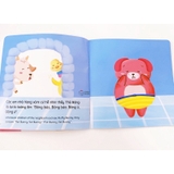 Bộ Ehon Kĩ năng sống Thỏ Bông Song Ngữ Việt Anh có File quét mã QR (Bộ 5 cuốn)