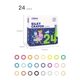 Bút Sáp Màu, Bút Sáp Lụa Hữu Cơ - Mideer Silky Crayon
