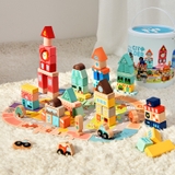 Đồ Chơi Gỗ Thông minh Creative Building Blocks Mideer