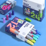 Bút Sáp Màu, Bút Sáp Lụa Hữu Cơ - Mideer Silky Crayon