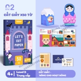 Đồ Chơi Cắt Giấy Tạo Hình Tư Duy - Mideer Let's Cut Paper