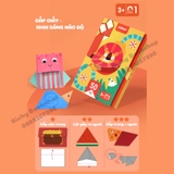 Đồ Chơi Gấp Giấy Thủ Công - Mideer Origami 3D Cho Bé Từ 3+ Tuổi
