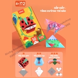 Đồ Chơi Gấp Giấy Thủ Công - Mideer Origami 3D Cho Bé Từ 3+ Tuổi