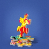Đồ Chơi Xếp Hình Nghệ Thuật Về Động Vật - Mideer Large animal shaped puzzle