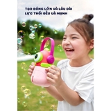 Máy Thổi Bong Bóng Tự Động Kèm Pin Và Dây Đeo Cho Bé - Monster Bubbles Mideer