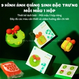 Bộ 9 Hộp Đất Nặn, Đất Sét Cao Cấp Chủ Đề Giáng Sinh - Mideer Borax Free Clay Christmas Carol