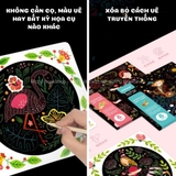 Tranh Cào, Thẻ Cào Nghệ Thuật Mideer Scratch Art Card
